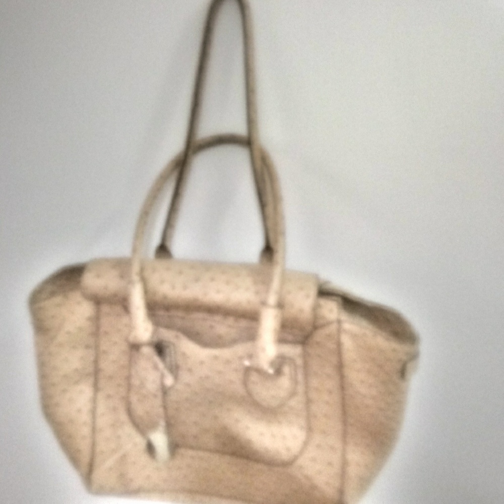 London fog Bag leather beige